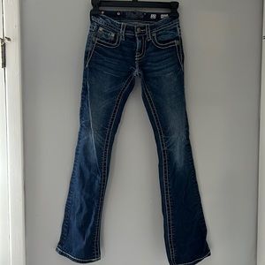 girls size 10 kids miss me boot cut jeans
